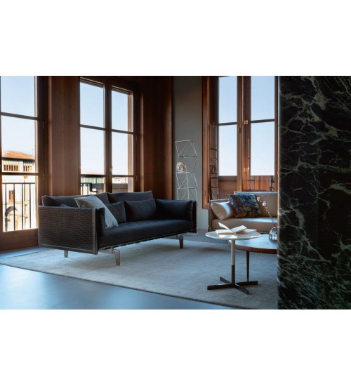 Poltrona Frau柏秋纳弗洛Clayton沙发牛皮SC等级 192*88*H76